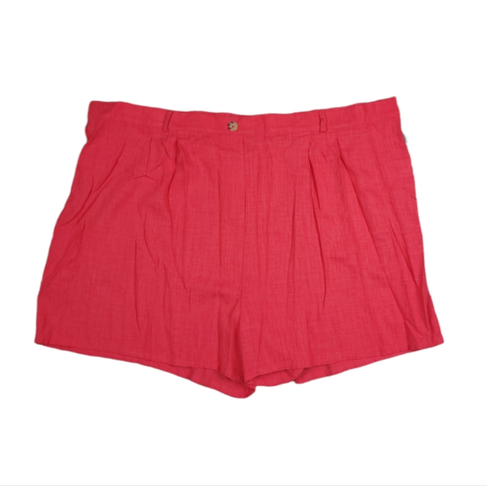 Wild fable red linen shorts size 3XL